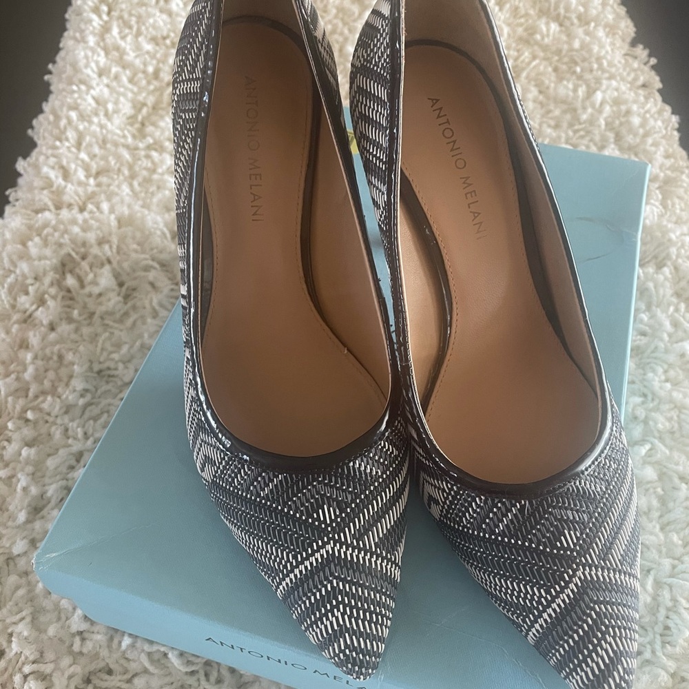 Antonio Melani Kendrah Blkmultu/black Pumps SZ 9.5